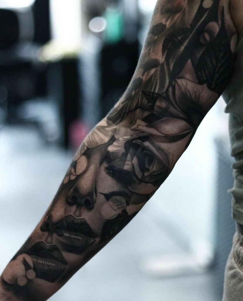 Amazing Sleeve Tattoo