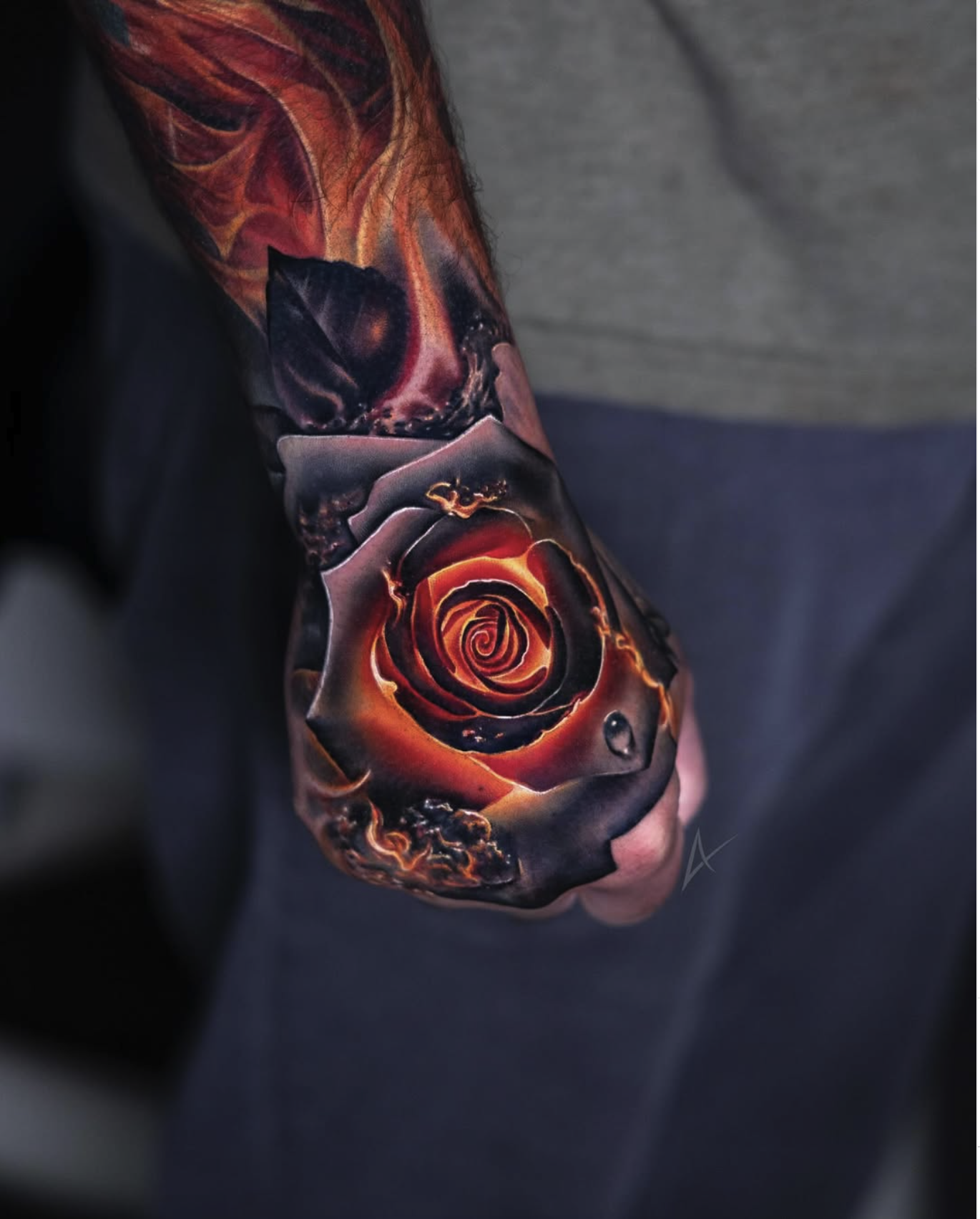 Fiery Rose