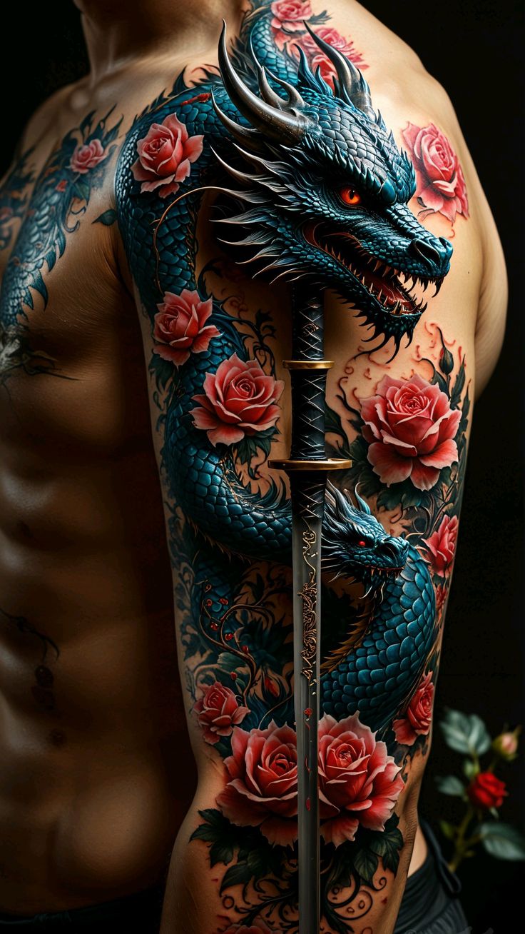 Dragon and the sword