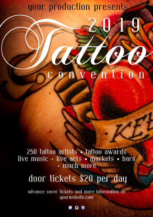 Amazing tattoo festival poster from last year's event!