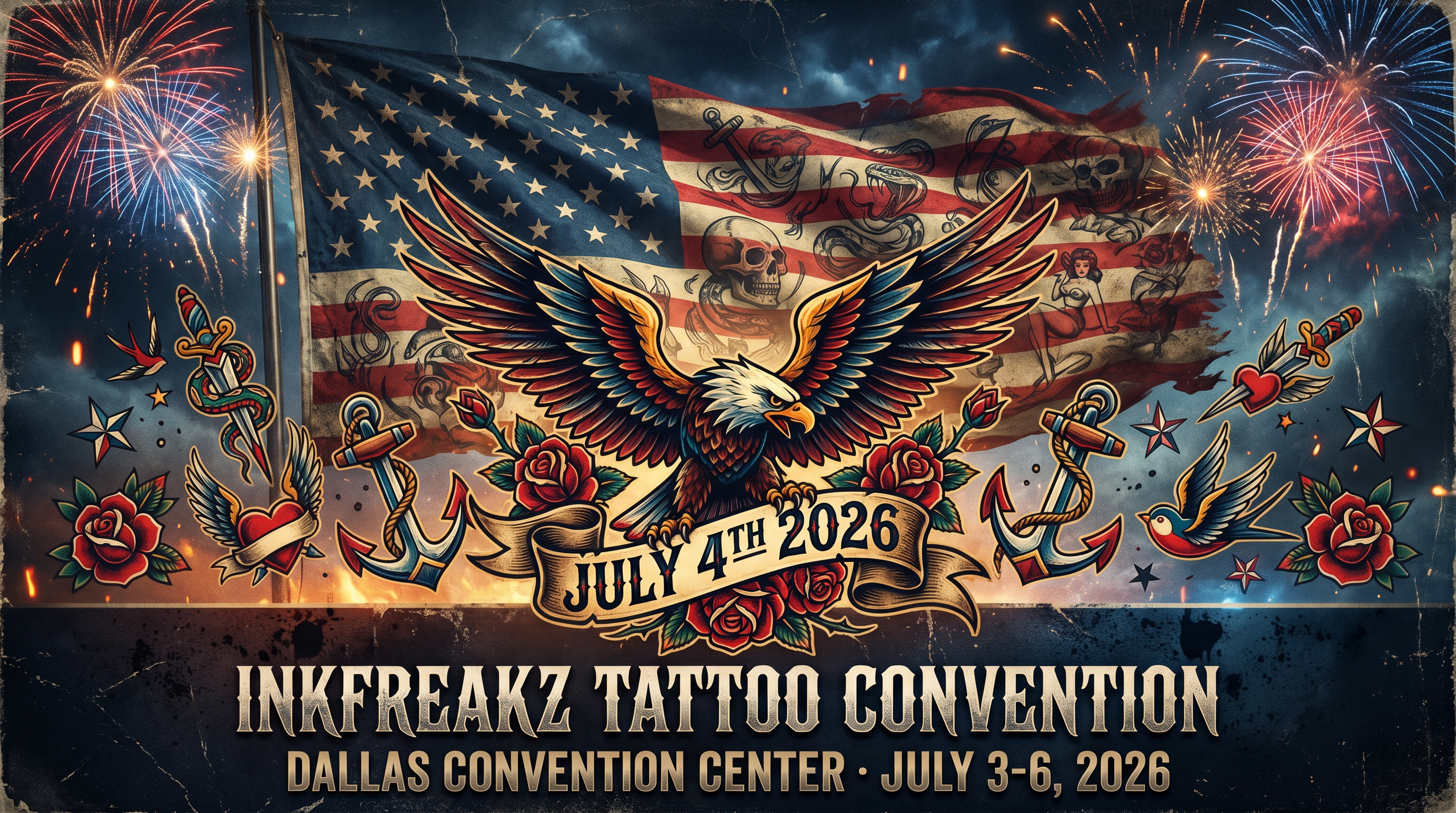 InkFreakz July 4th Tattoo Convention 2026
