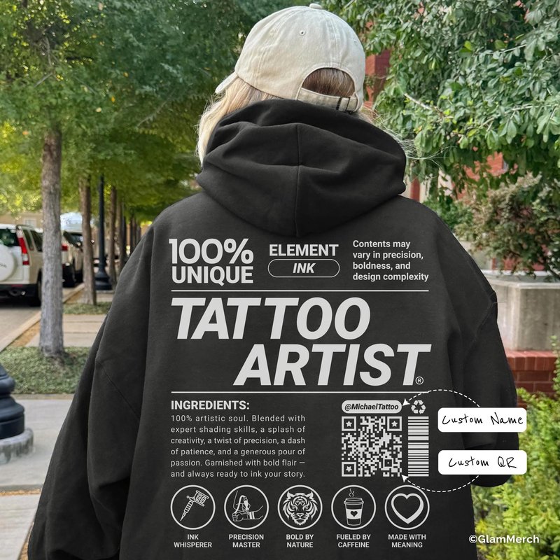 Marcus Rivera Studio Hoodie — Black