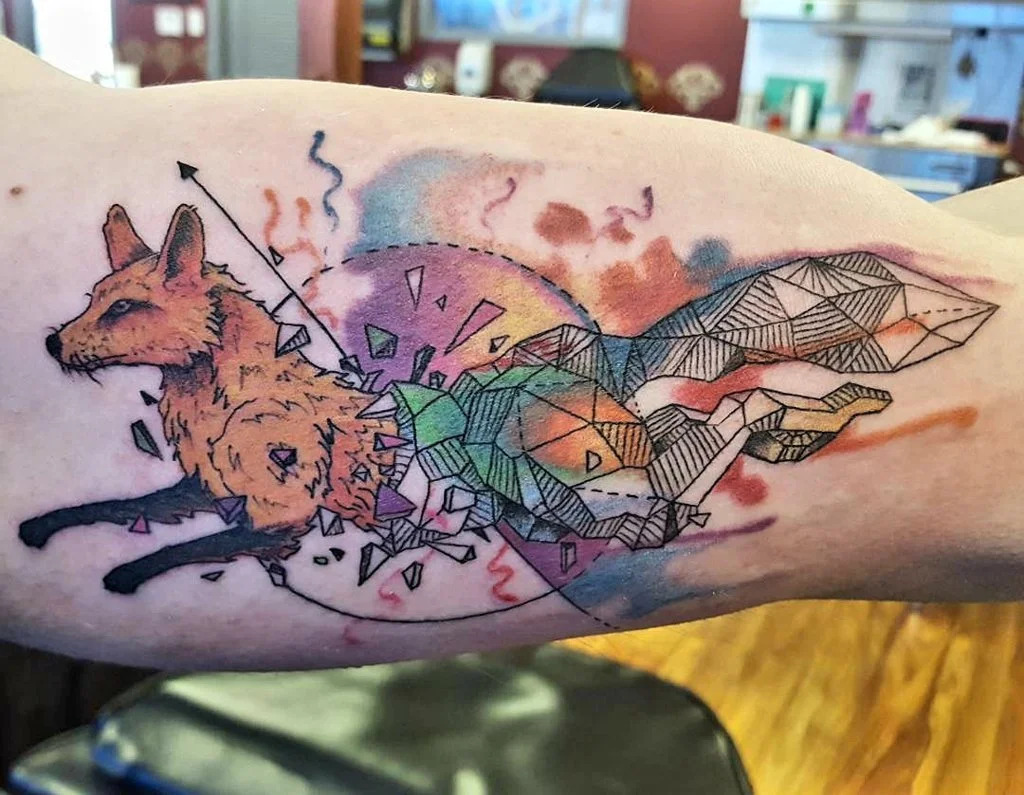 Nature Scene with Raven